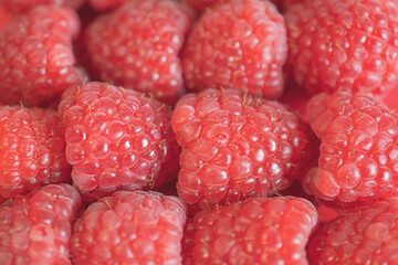 Close-up of a raspberry