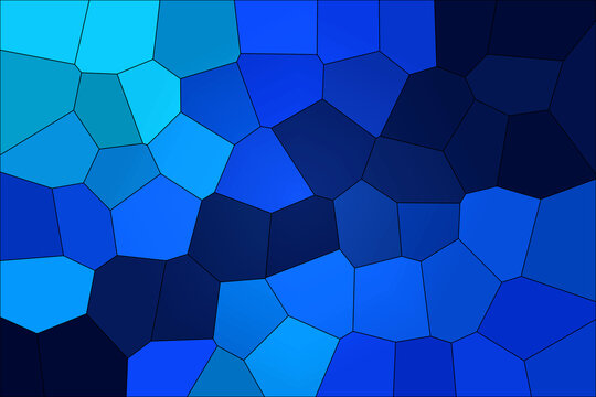 Geometry colored abstract background. Smooth transitions of iridescent colors. Colorful gradient. Blue dark backdrop. Colorful wallpaper, mockup for  website, web for designers. Network concept