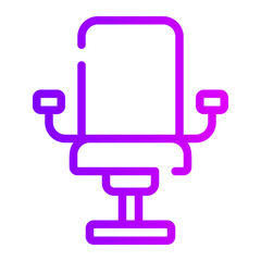 chair gradient icon