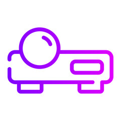 projector gradient icon