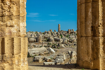 Remains of Greek temples