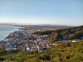 Obraz premium view from the top of the mountain