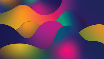 Mix gradient computer background, PC background design with gradient color, wallpaper design with gradient mix