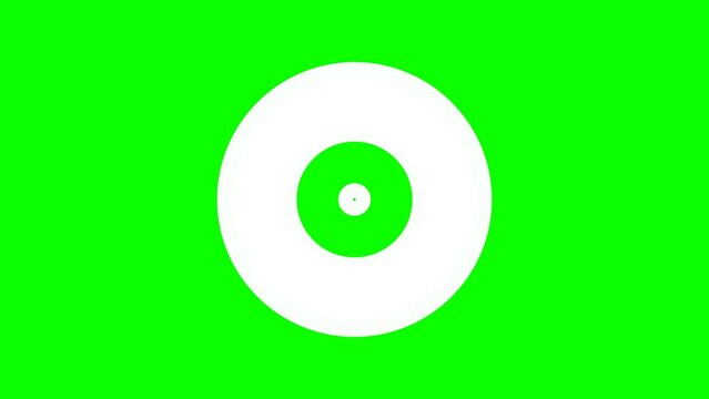 green screen transition footage round square element