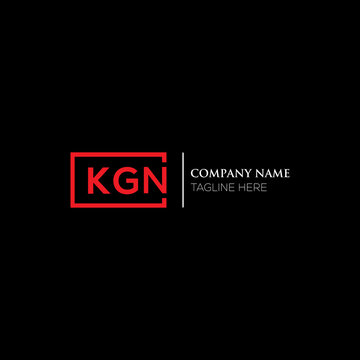 KGN letter logo design on black background. KGN creative initials letter logo concept. KGN letter design. KGN letter design on white background. KGN logo vector.

