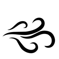 Fototapeta premium Swirl of flowing wind