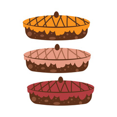 Autumn vector pie