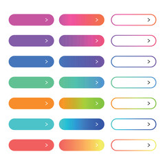 Colored backgrounds for website buttons with gradient