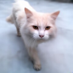 white persian cat.ai generator