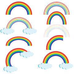 Different rainbow models