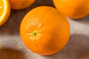 Raw Organic Orange Citrus Fruit
