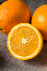 Raw Organic Orange Citrus Fruit
