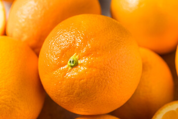 Raw Organic Orange Citrus Fruit