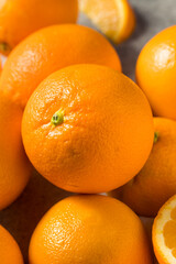 Raw Organic Orange Citrus Fruit