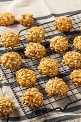 Homemade Italian Pignoli Christmas Cookies