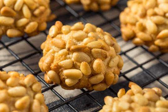 Homemade Italian Pignoli Christmas Cookies