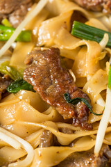Homemade Beef Chow Fun Asian Noodles