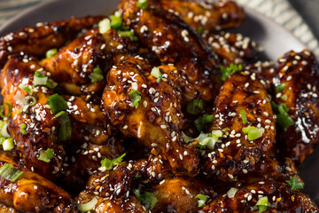 Homemade Asian Chili Crunch Chicken Wings
