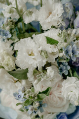 Bouquet of white flowers