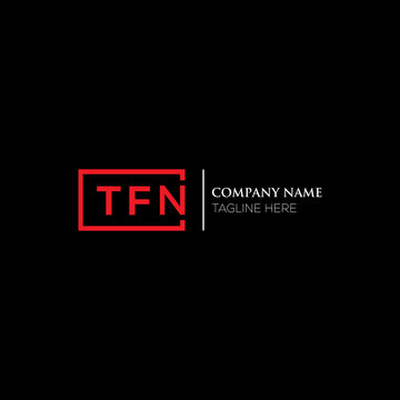 TFN letter logo design on black background. TFN creative initials letter logo concept. TFN letter design. TFN letter design on white background. TFN logo vector.
