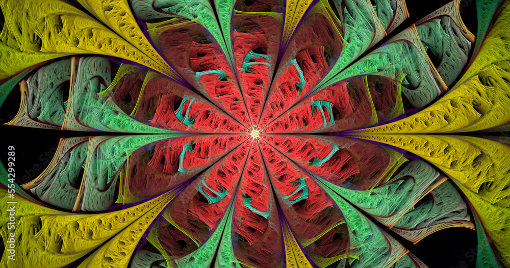 Poster computer generated image for elegant background or high tech design