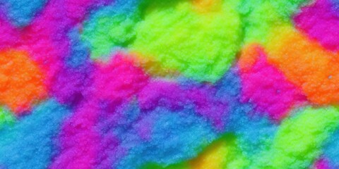 Seamless Infinite Colorful Slush Pattern, Generative AI
