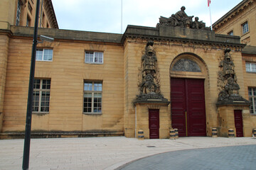 courthouse in metz in france