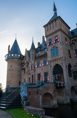Fototapeta premium Picturesque view of castle 