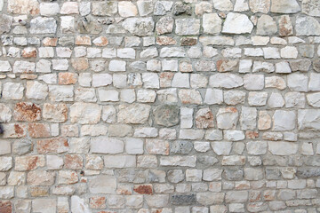 Abstract background of a manmade rock wall