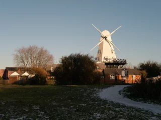 Foto op Canvas Rye Windmill in Sussex. © Mark
