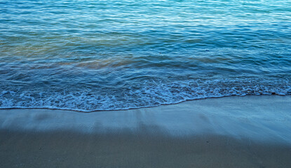 Dawn on the Shoreline at Queens Beach in Waikiki.