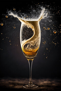New Year - Champagne Explosion