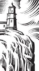 lighthouse on the coast