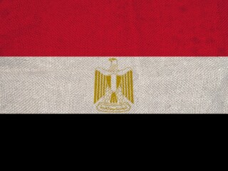 Silk flag of Egypt