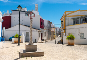 Fototapeta na wymiar Beautiful village Alvor in Algarve Portugal