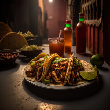 Tacos Al Pastor En Mexico