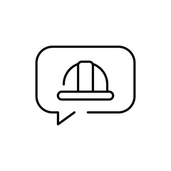 Technical error color line icon. Website banner.