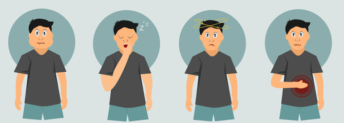 
drug side effects, drug prescription, drowsiness, nausea, vomiting, dizziness, diarrhea, constipation, person suffering, ill, person ill, virus, epidemic, disease treatment, vaccination, inoculation