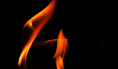 Fototapeta premium fire background