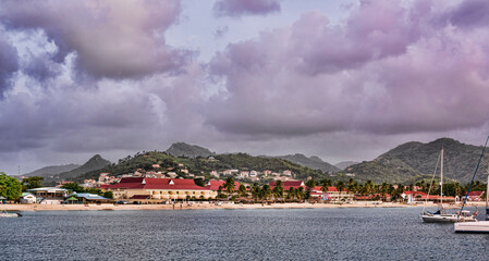 Rodney Bay , Gros Islet Saint Lucia Caribbean island