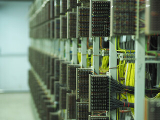 General View from Thermo Power Plant Especially Electrical Equipments