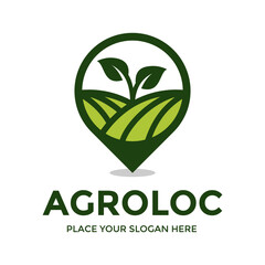 Agriculture vector logo template