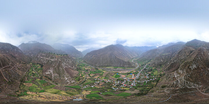 360 Sphere Panorama Cotahuasi Arequipa Peru
