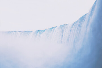 Close up of Niagara Falls