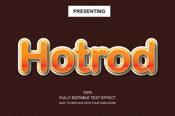 Special font editable adobe illustrator text effect. 100% editable text with an effect good for title and Text typography work