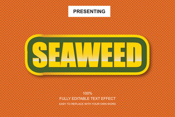 Special font editable adobe illustrator text effect. 100% editable text with an effect good for title and Text typography work