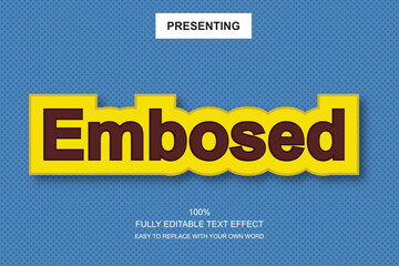 Special font editable adobe illustrator text effect. 100% editable text with an effect good for title and Text typography work