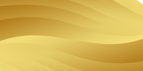 Gold abstract stripe pattern background. Optical illusion twisted lines and curves background. Abstract 3d vector illustration with gradient.