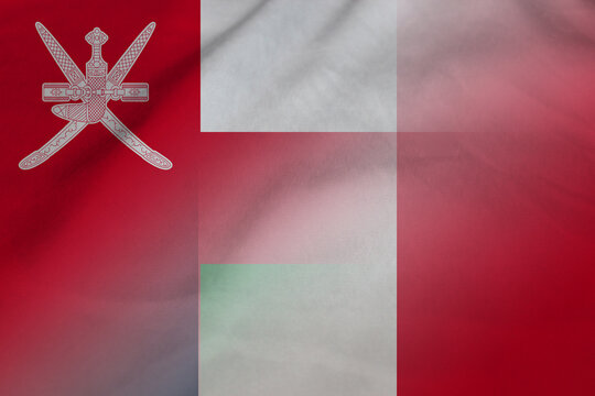 Oman and France official flag transborder negotiation FRA OMN