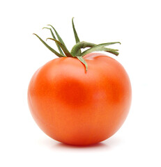 Fresh tomatoes isolated on white 